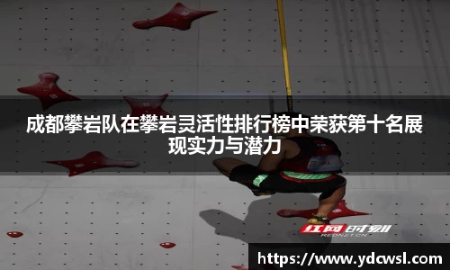 成都攀岩队在攀岩灵活性排行榜中荣获第十名展现实力与潜力